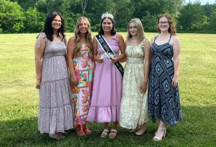 Four young ladies compete  for 2026 Clinton  County Fair Queen